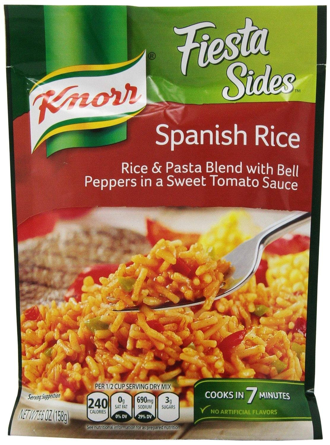 Knorr Spanish Rice
 Amazon Knorr Fiesta Sides Rice Side Dish Mexican