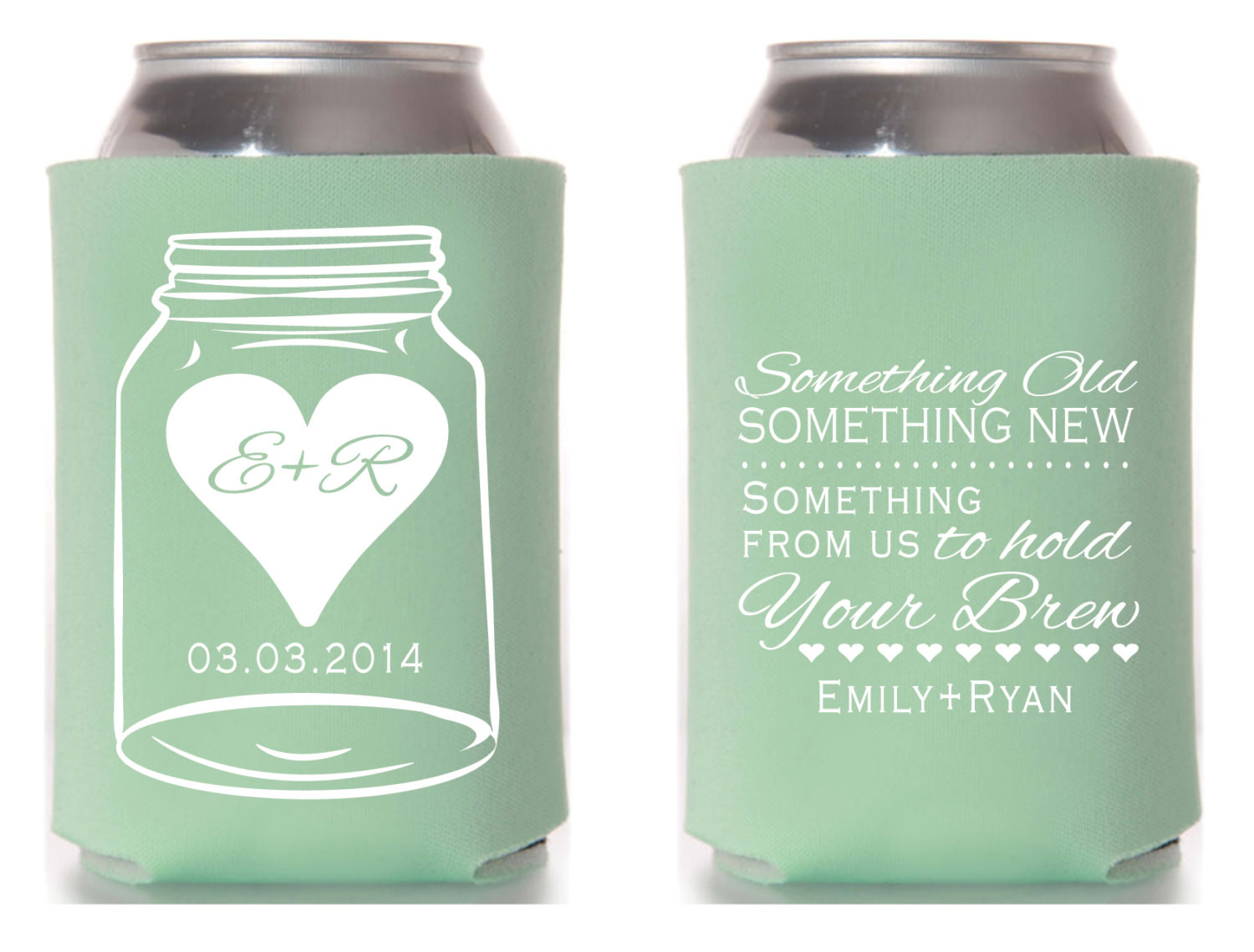 Koozie Wedding Favors
 Request a custom order and have something made just for you