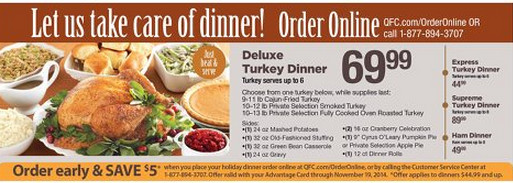 Kroger Holiday Dinners
 Best Turkey Price Roundup – as of 11 19 includes Organic