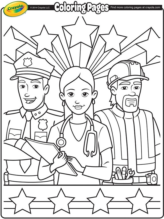 Labor Day Activities For Kindergarten
 Labor Day Workers Coloring Page