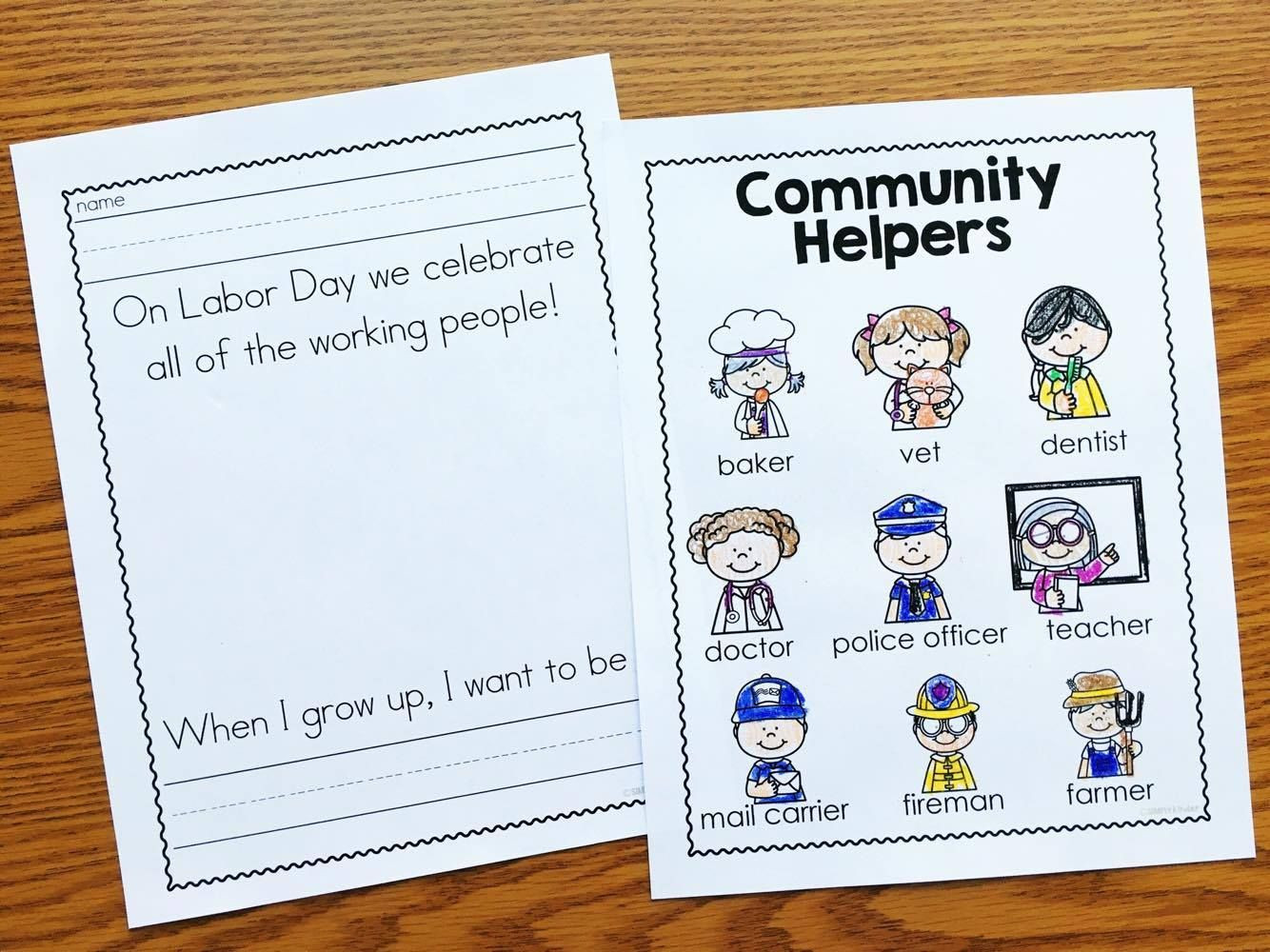 Labor Day Activities For Kindergarten
 Labor Day for Little Learners FREE DOWNLOAD SHOWN