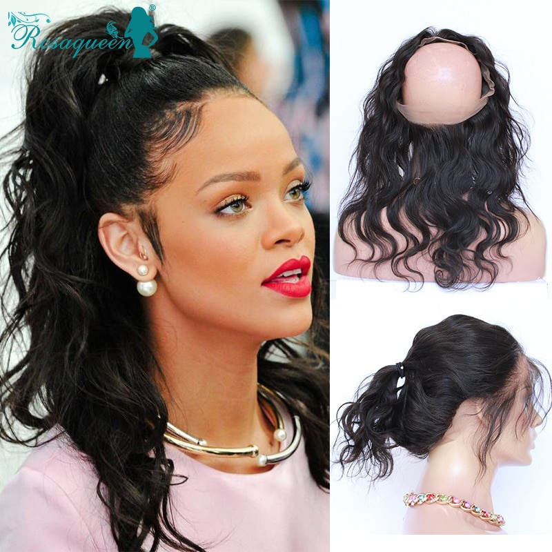 Lace Closure With Baby Hair
 360 Lace Band Frontal Closure With Baby Hair 7A Brazilian