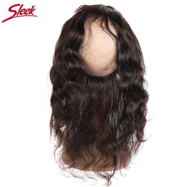 Lace Closure With Baby Hair
 Aliexpress Buy Sleek 360 Lace Frontal Closure With