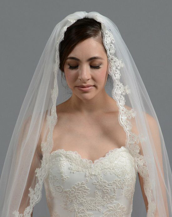 Lace Veil Wedding
 Tulip Bridal Lace Mantilla Veil V036 Wedding Veil The Knot