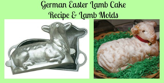 Lamb Cake Mold Recipe
 German Easter Lamb Cake Recipe and Lamb Molds