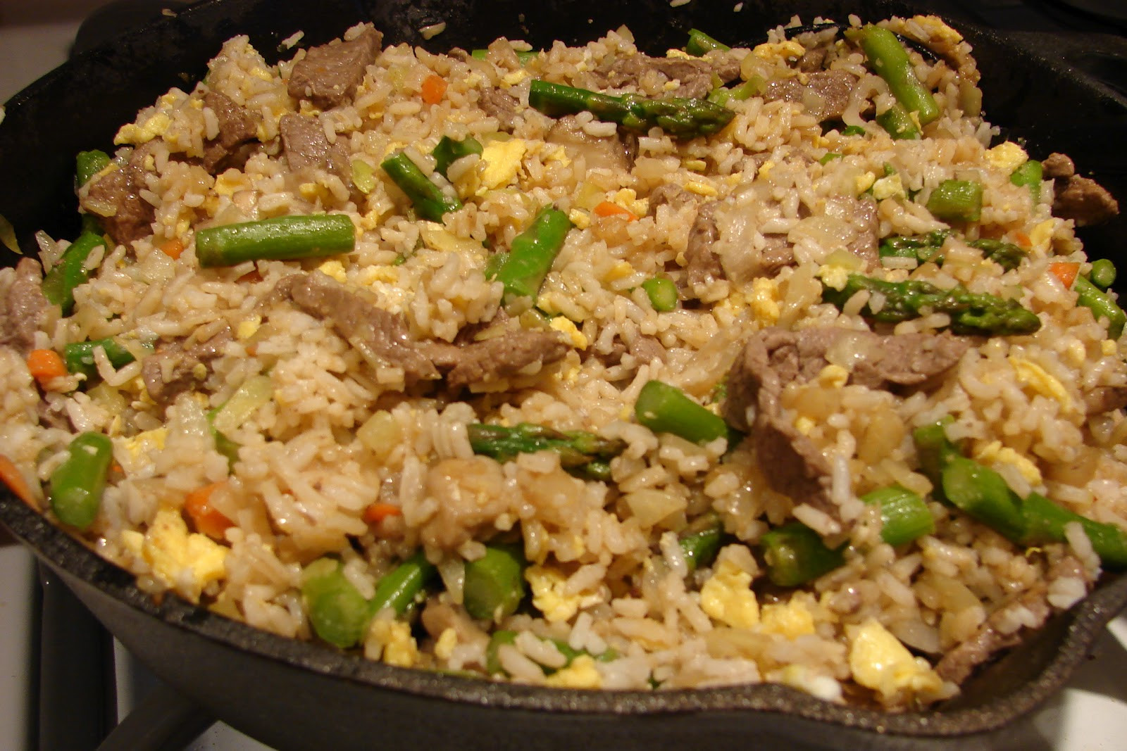 Lamb Fried Rice
 Cooking Up a Sale Beef Fried Rice