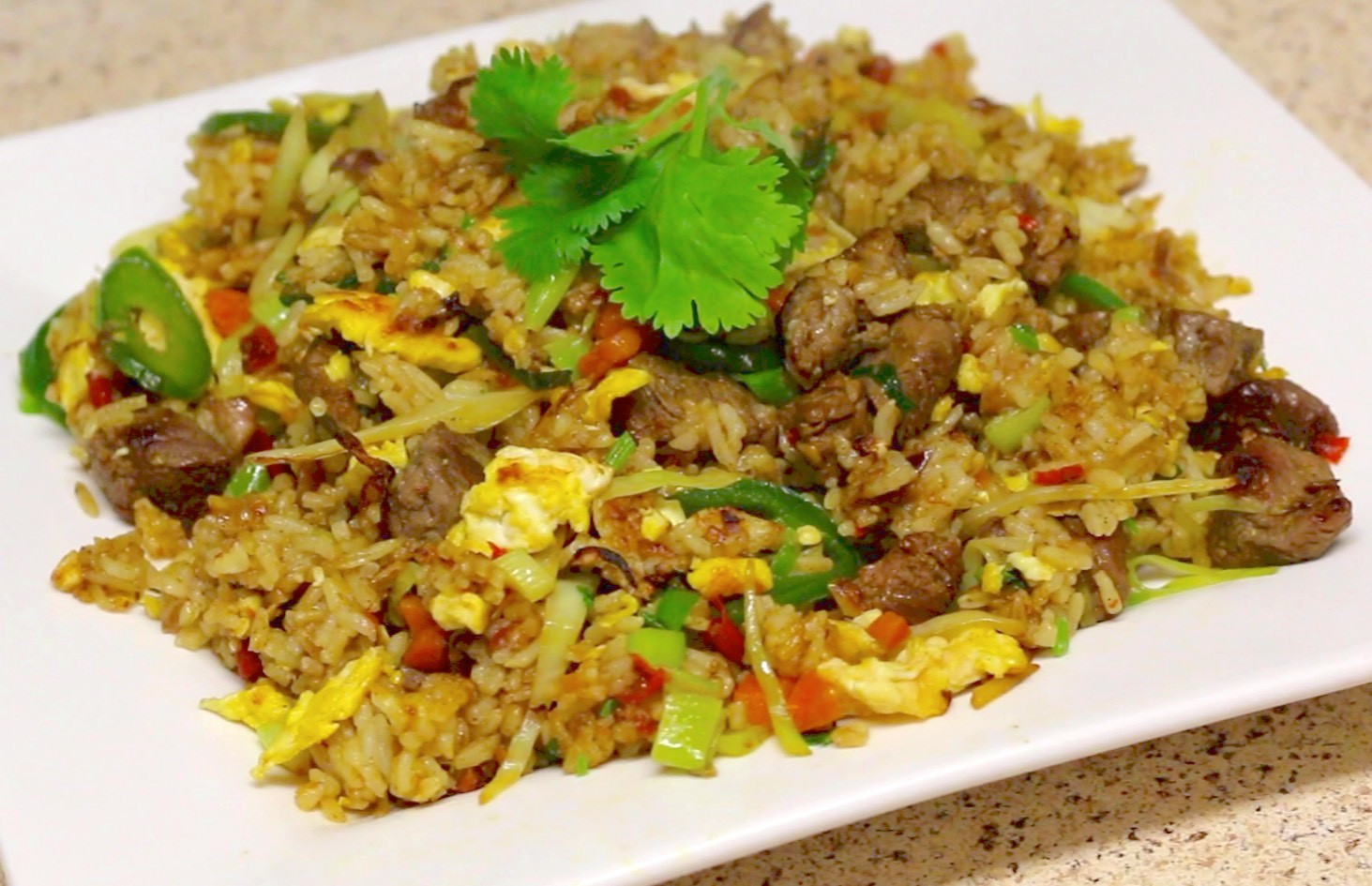 Lamb Fried Rice
 Fragrant Lamb Fried Rice Hobby And Cook
