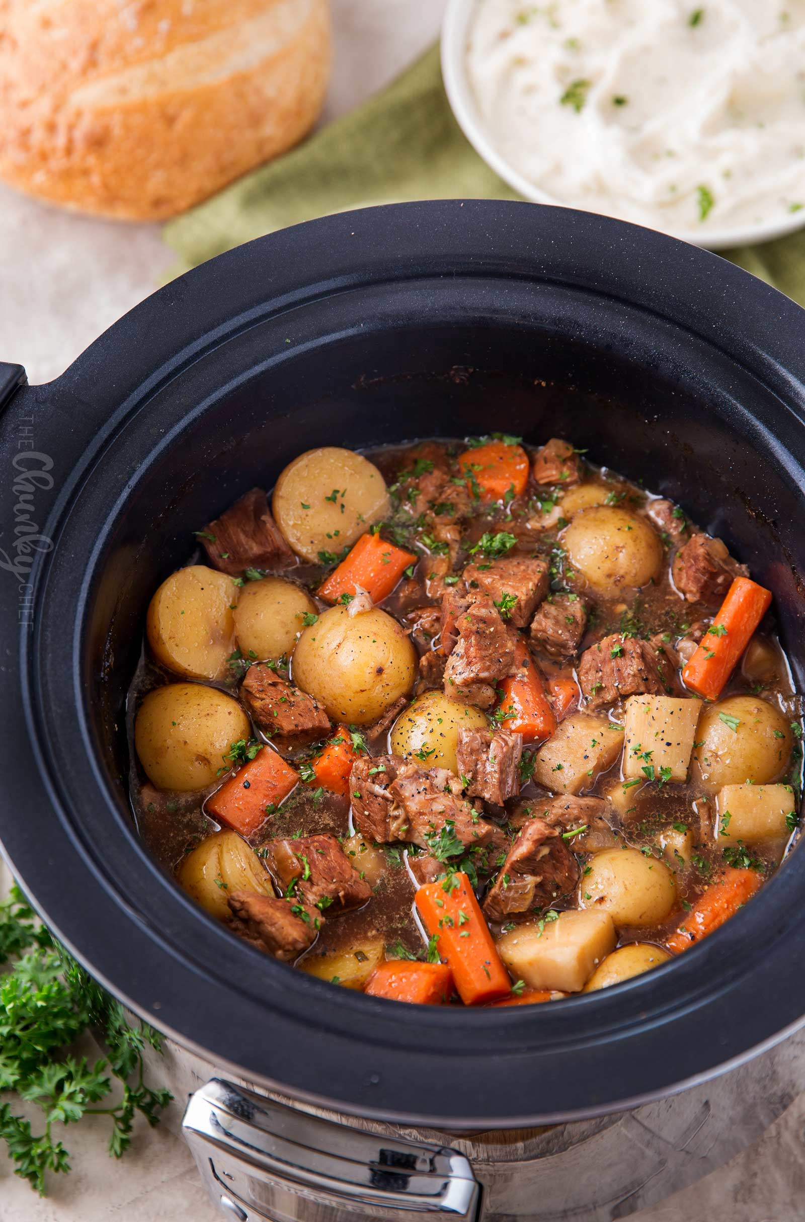 Lamb Stew Slow Cooker
 Beer and Horseradish Slow Cooker Beef Stew The Chunky Chef