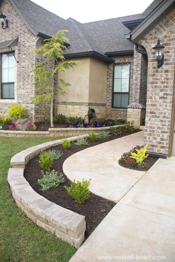 Landscape Design Front Yards
 47 Cheap Landscaping Ideas For Front Yard A Blog on Garden