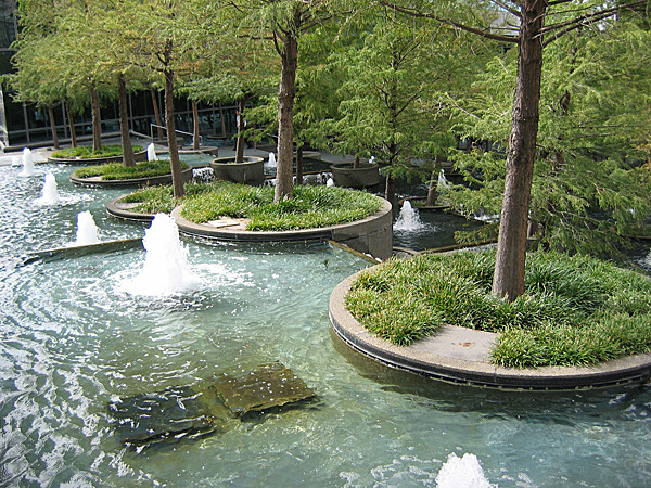 Landscape Fountain Architecture
 Fountain Place