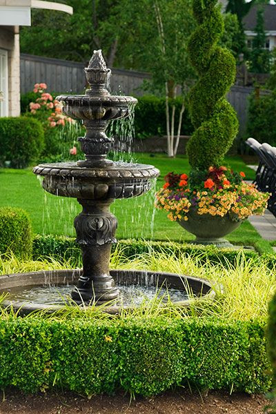 Landscape Fountain Design
 All About Garden Fountains