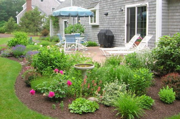 Landscaping Around Concrete Patio
 how to landscape around concrete patio Google Search