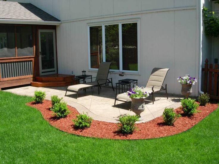 Landscaping Around Concrete Patio
 Best 25 Landscaping around patio ideas on Pinterest