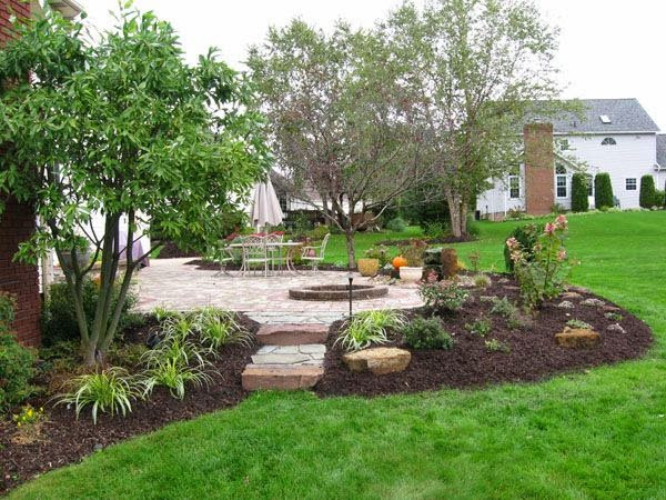 Landscaping Around Patio
 Landscaping around the patio