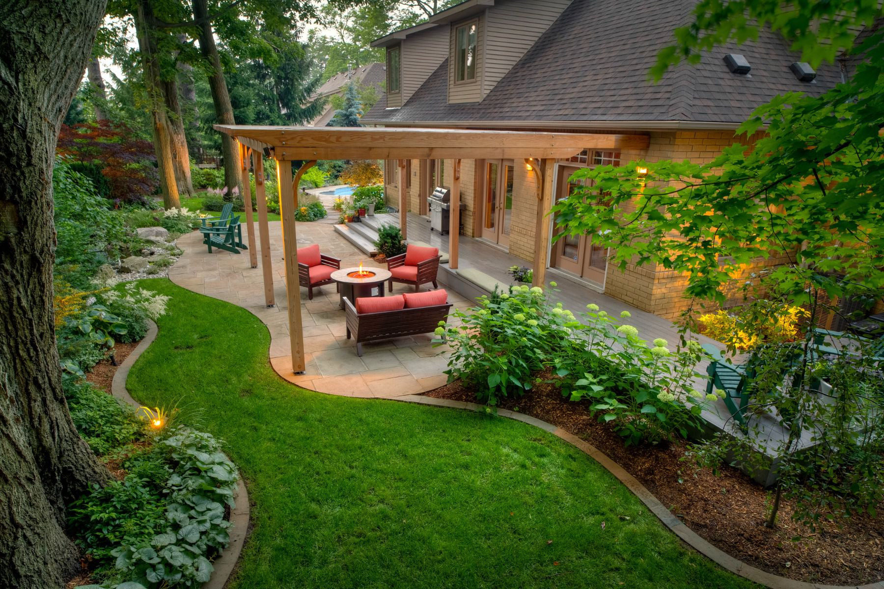 Landscaping Around Patio
 50 Backyard Landscaping Ideas to Inspire You