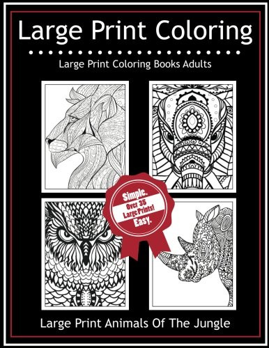 Large Coloring Books For Adults
 Print Coloring Books Adults Print Animals