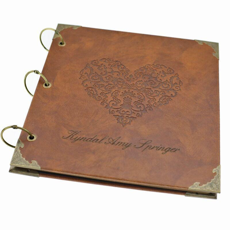 Large Guest Book Wedding
 Extra Leather Album Scrapbook Wedding Guest