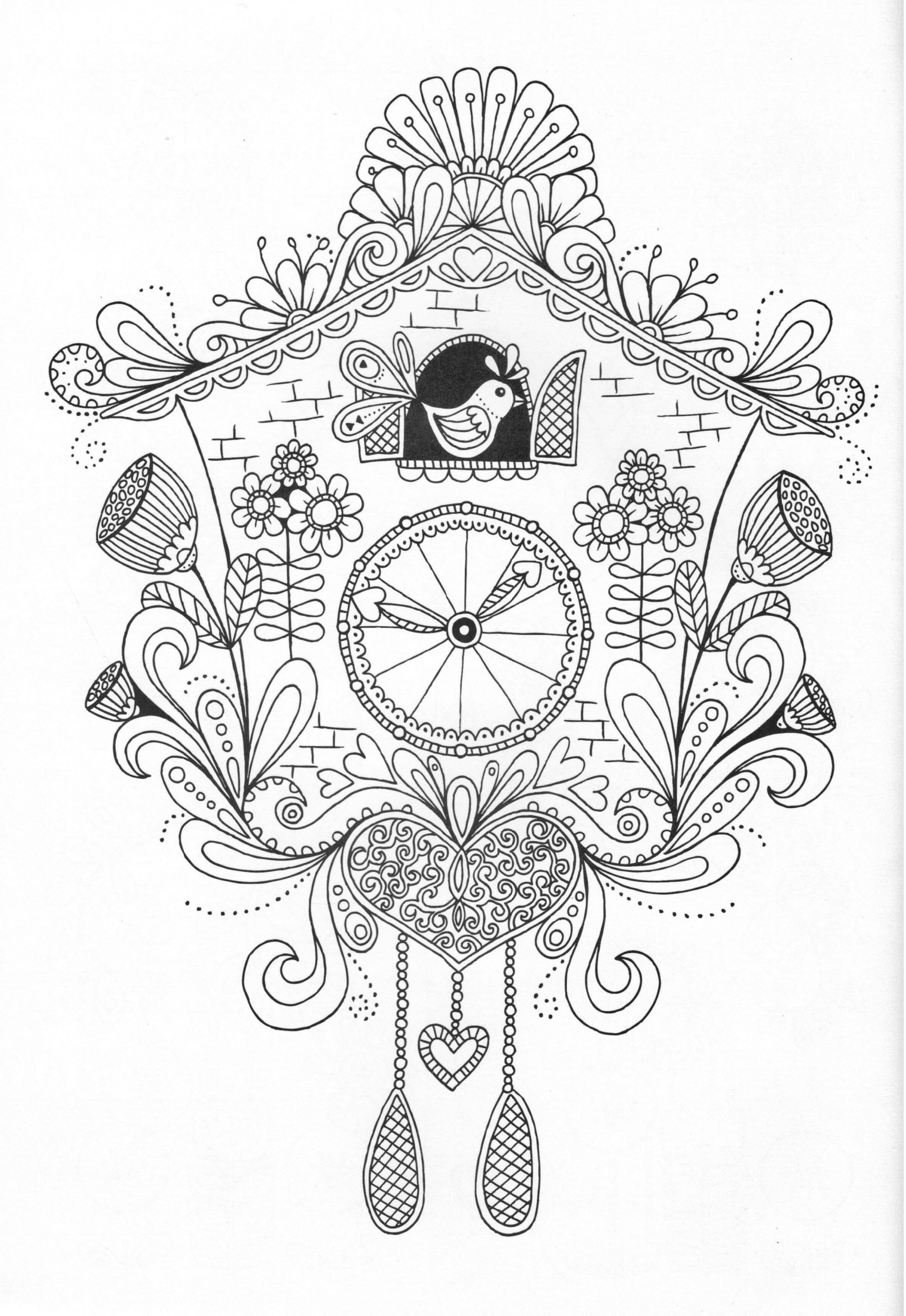 Large Print Coloring Pages For Adults
 Pin by DeAnna Lea on Raven s Grown Up Coloring