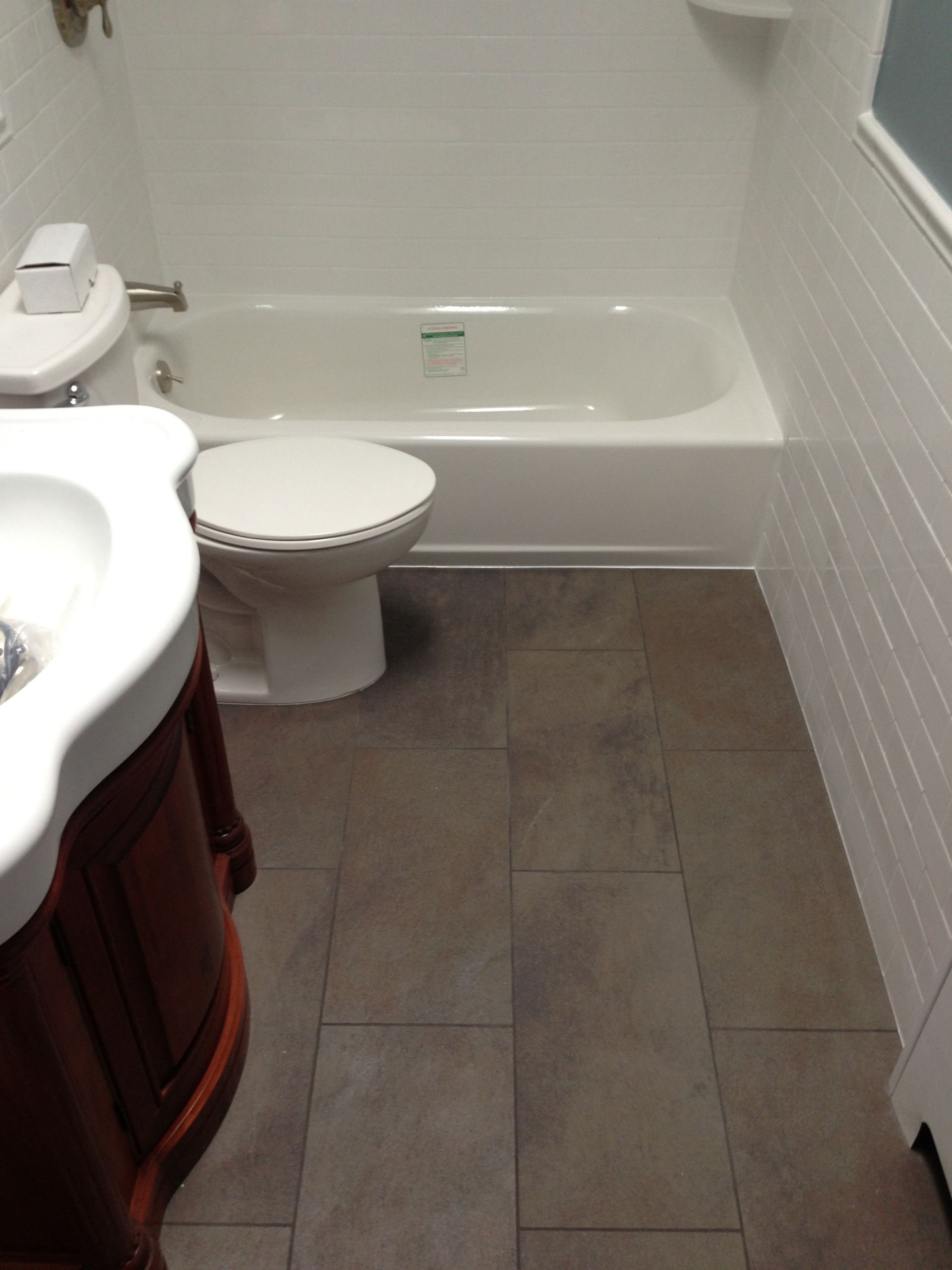Large Tile In Small Bathroom
 Tile Small Bathroom Tiling Contractor Talk