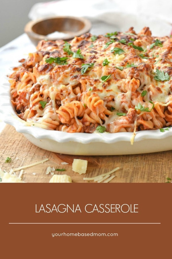 Lasagna Casserole Recipe
 Lasagna Casserole