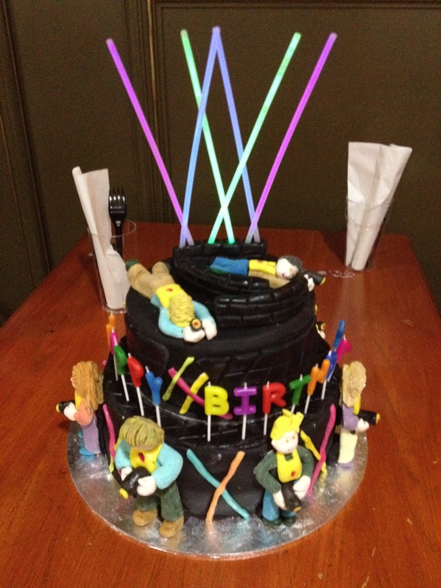 Laser Tag Birthday Cake
 Laser Tag Cake CakeCentral