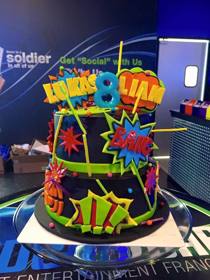 Laser Tag Birthday Cake
 laser tag cake january 2016 … in 2019