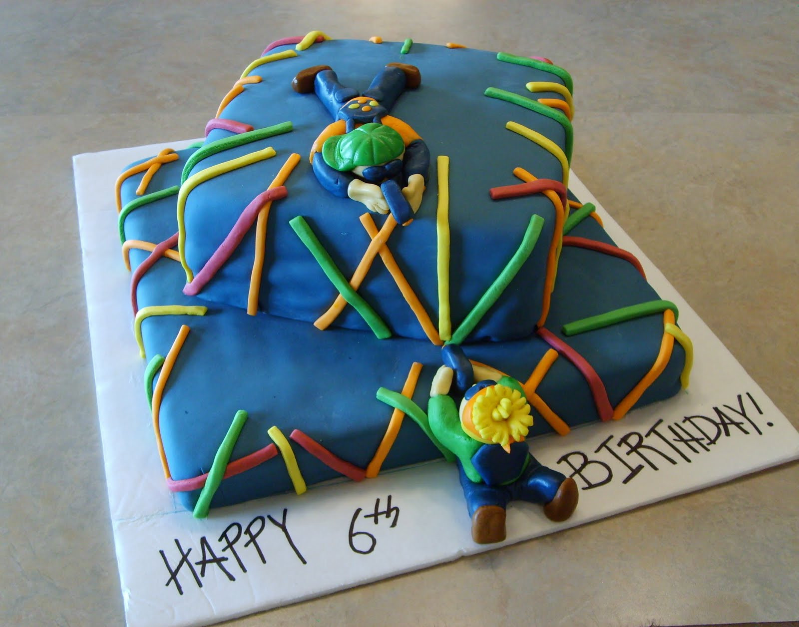 Laser Tag Birthday Cake
 The Open Pantry Laser Tag Birthday Cake