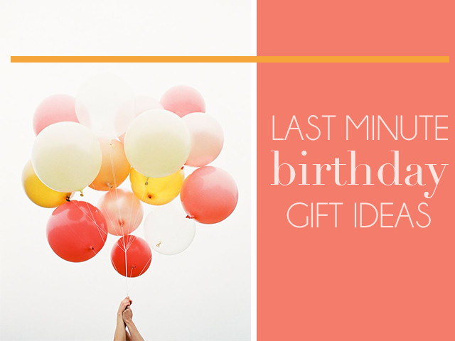 Last Minute Birthday Gift Ideas
 Stamp in My Passport Last minute birthday t ideas