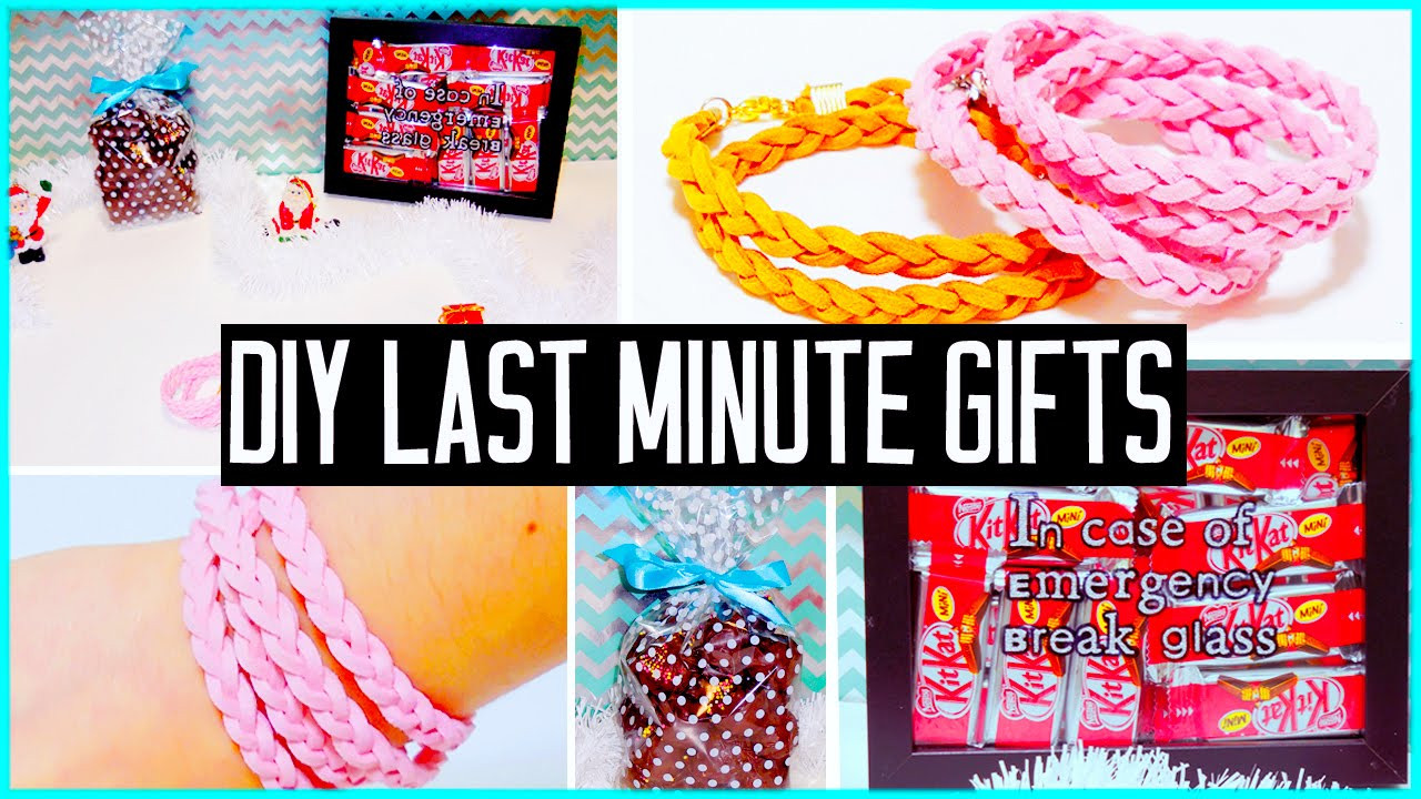 Last Minute Birthday Gift Ideas
 DIY last minute t ideas For boyfriend parents BFF