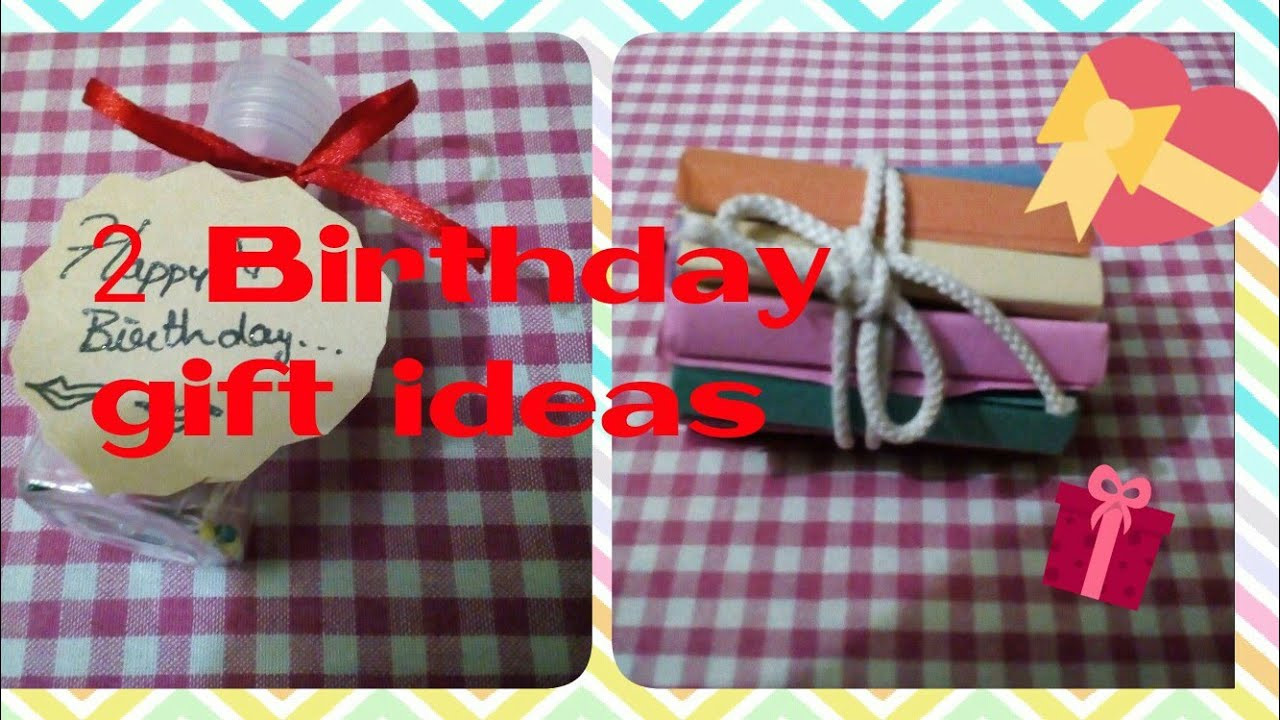 Last Minute Birthday Gift Ideas
 Two easy last minute birthday t ideas How to make