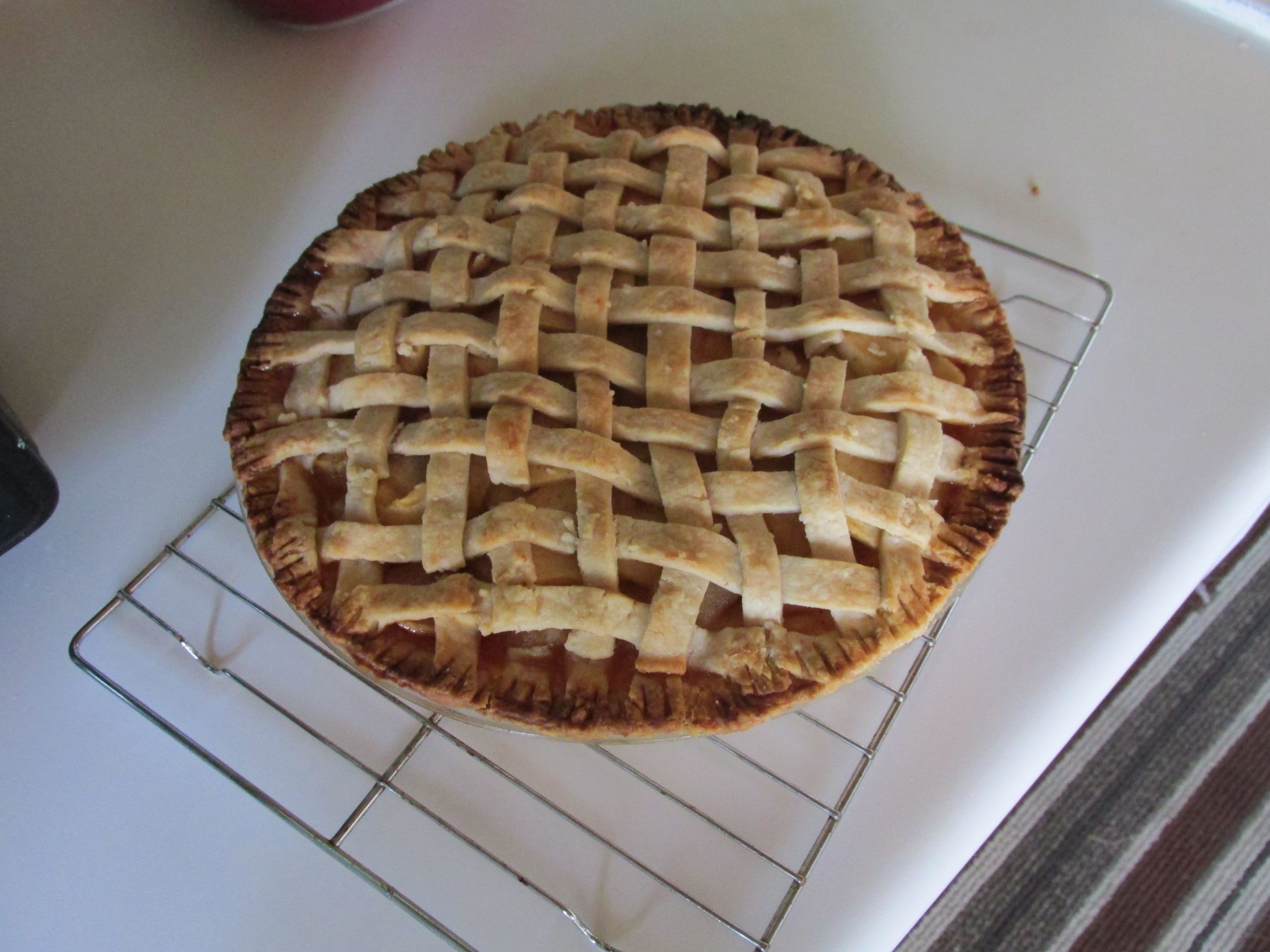 Lattice Top Apple Pie
 Apple Pie with Lattice Top