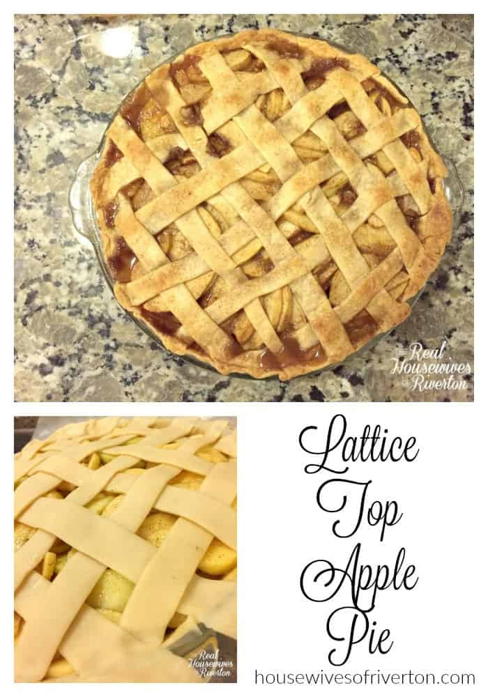 Lattice Top Apple Pie
 Lattice Top Apple Pie Recipe Housewives of Riverton