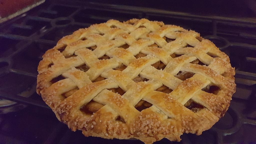 Lattice Top Apple Pie
 You have to see My first lattice top apple pie by sourdough58