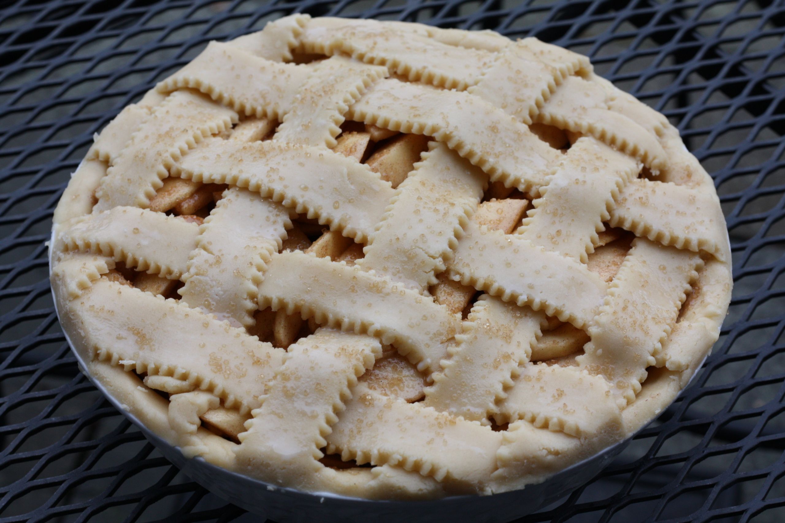 Lattice Top Apple Pie
 Old Fashioned Lattice Top Apple Pie Recipe — Dishmaps
