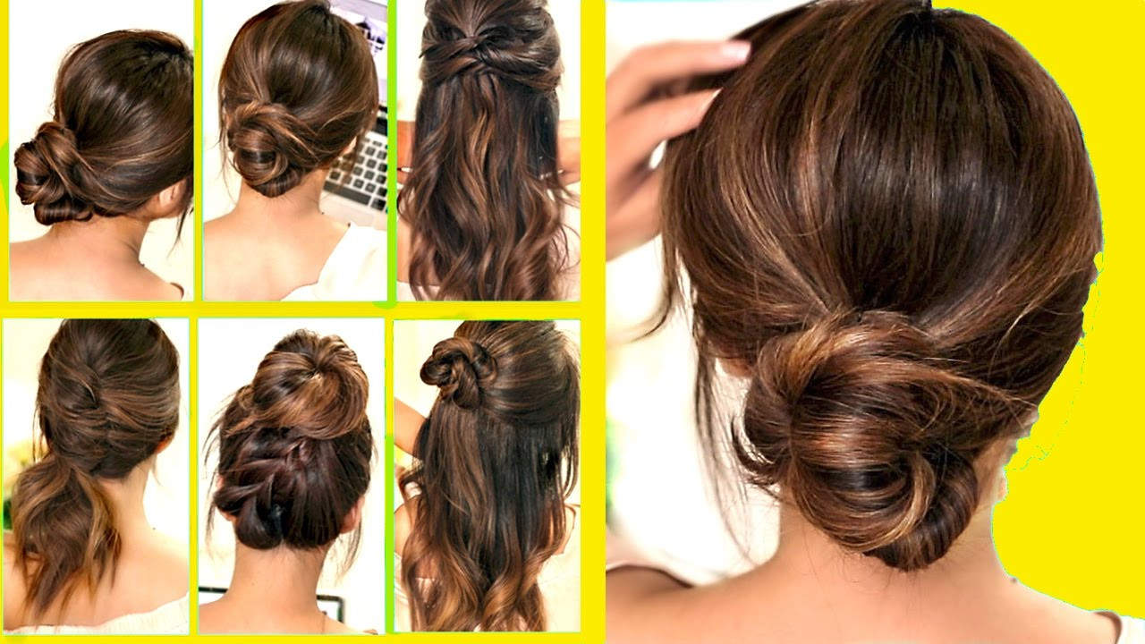 Lazy Girl Hairstyles
 10 EASY Lazy Girl Hairstyle Ideas and Hacks Step By Step