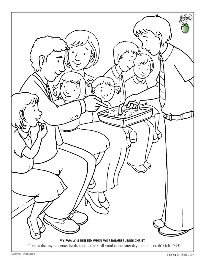 Lds Printable Coloring Pages
 LDS Coloring Pages