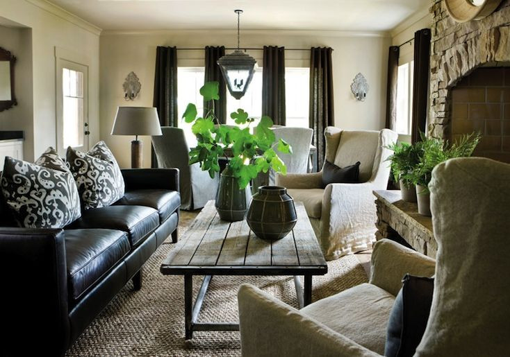 Leather Sofa Living Room Ideas
 How To Decorate A Living Room With A Black Leather Sofa