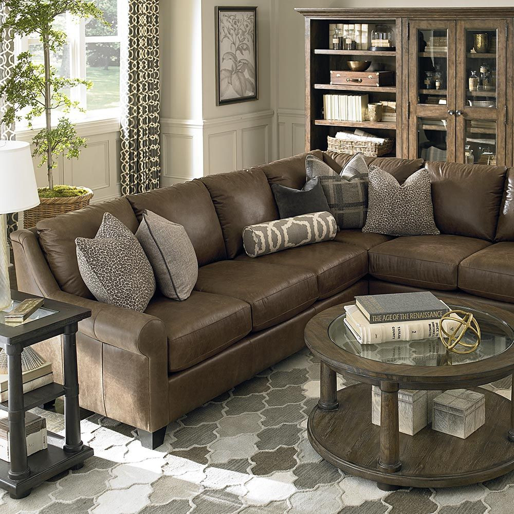 Leather Sofa Living Room Ideas
 L Shaped Sectional