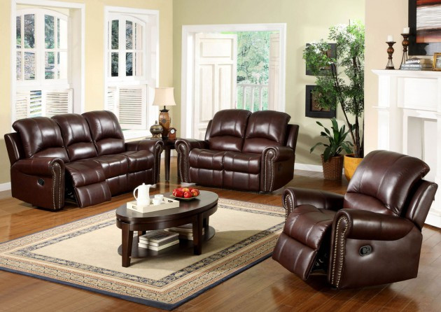 Leather Sofa Living Room Ideas
 15 Classy Leather Sofa Set Designs