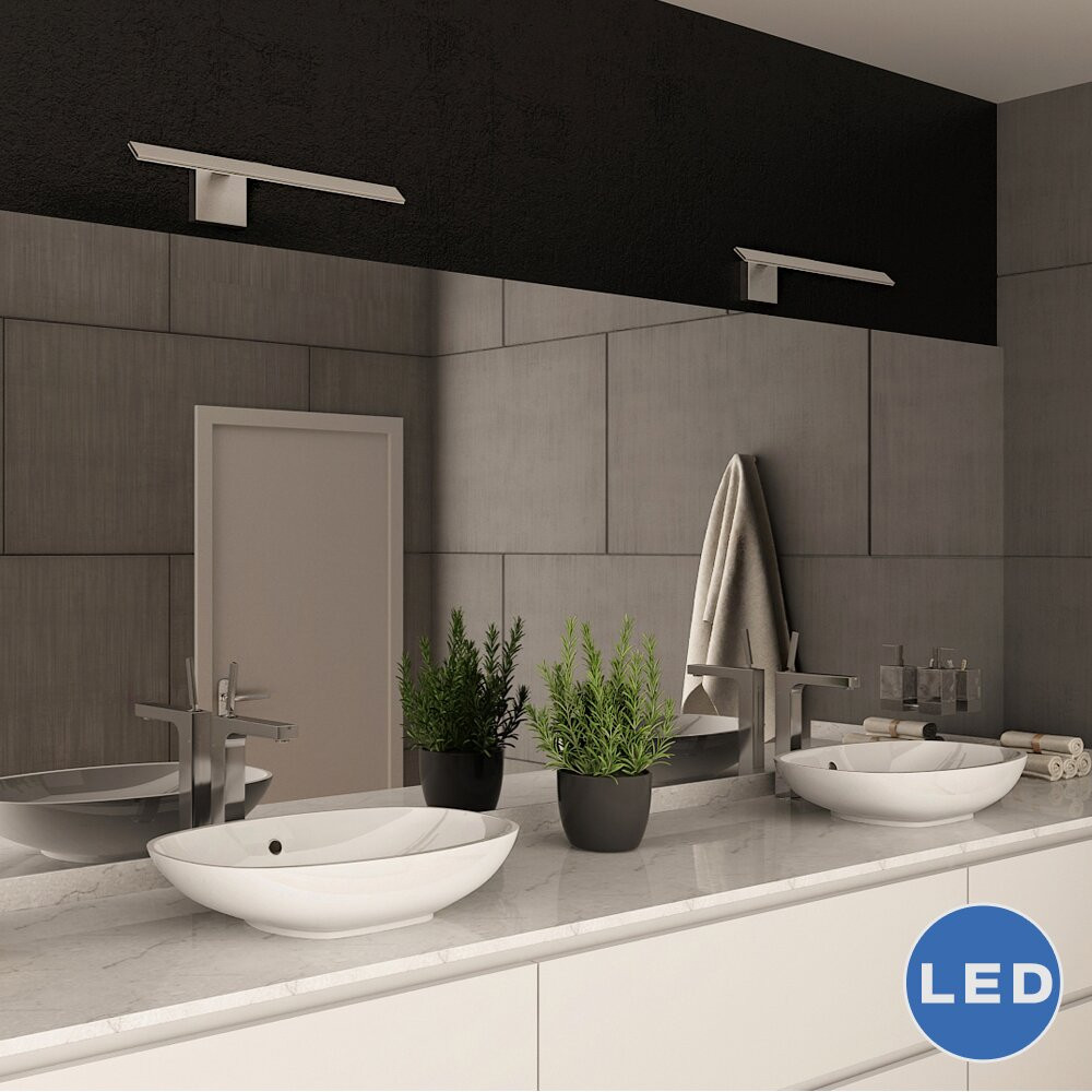 Led Bathroom Light Fixture
 Wezen LED Indirect Bathroom Lighting Fixture