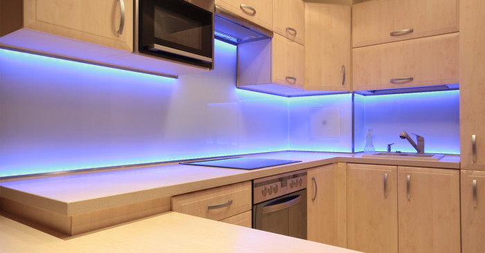 Led Under Cabinet Kitchen Lights
 LED Under Cabinet Lighting Cost & Installation