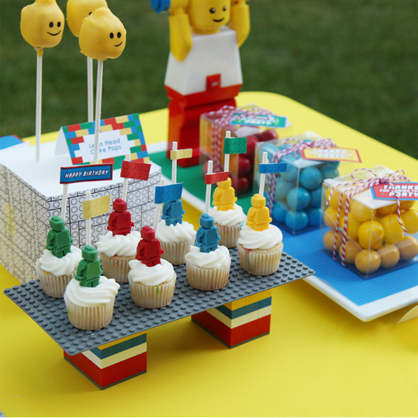 Lego Birthday Decorations
 Kara s Party Ideas Lego Themed Birthday Party