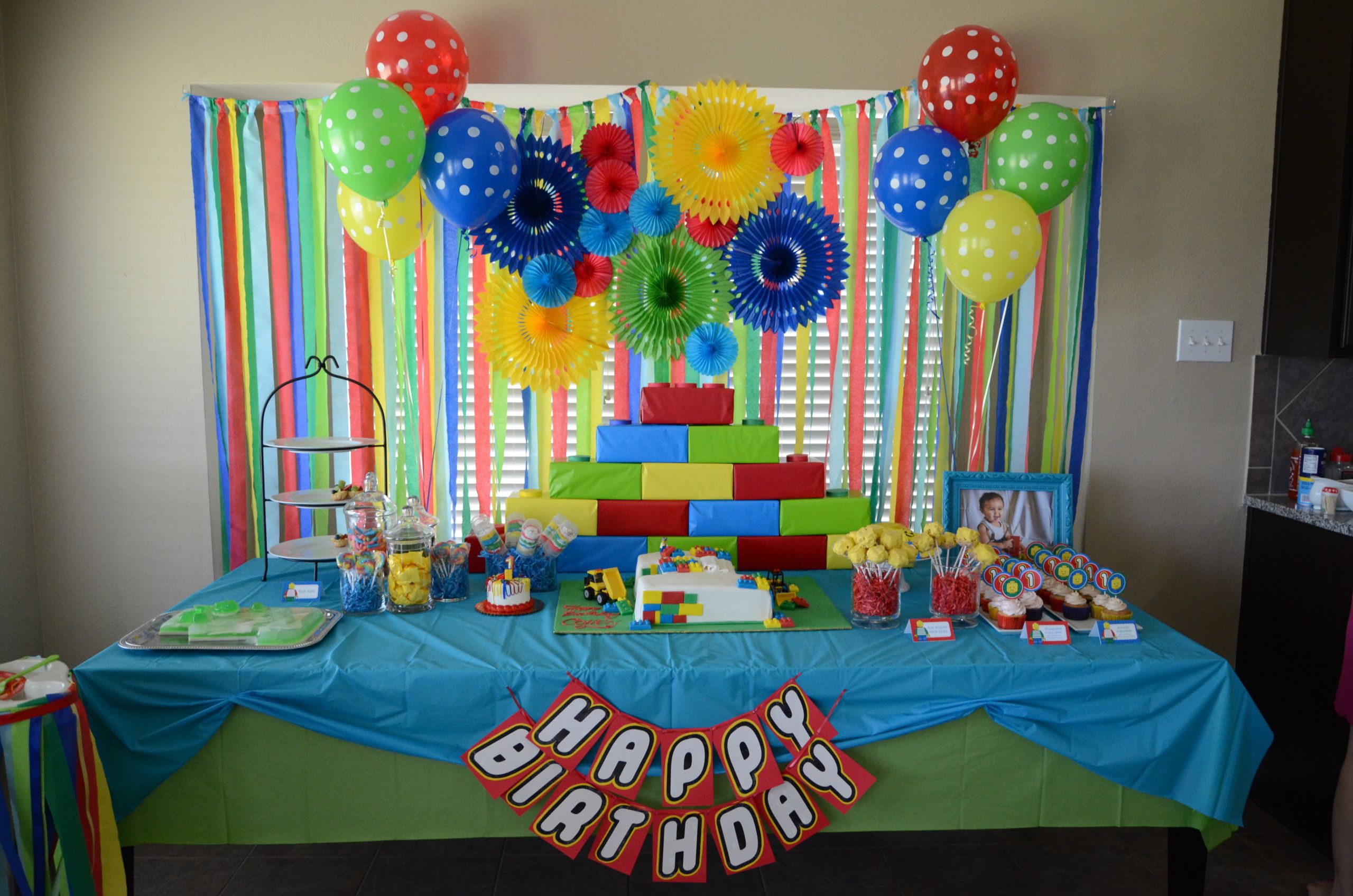 Lego Birthday Decorations
 LEGO THEMED BIRTHDAY PARTY