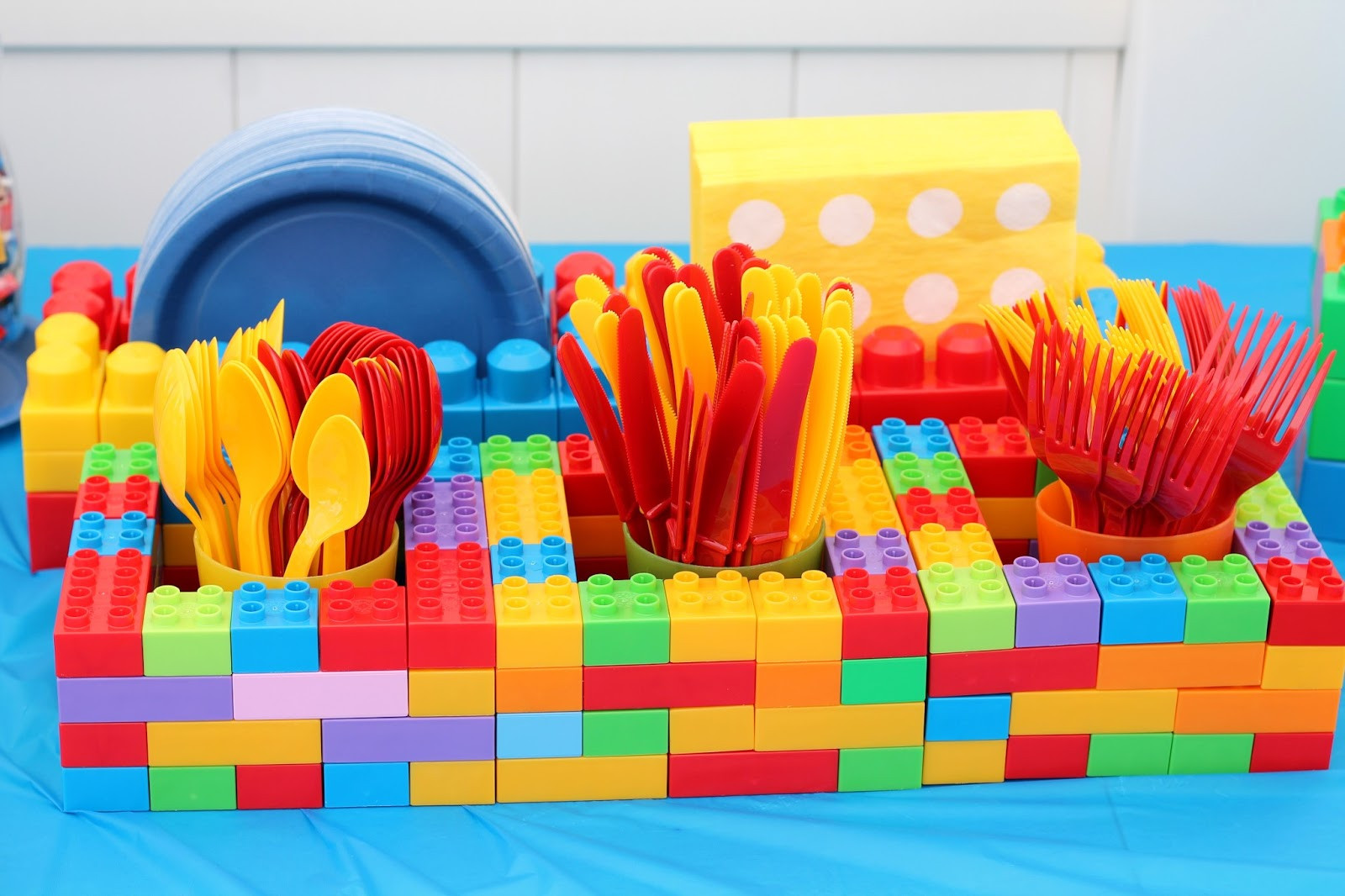 Lego Birthday Decorations
 LEGO Birthday Party Find it Make it Love it