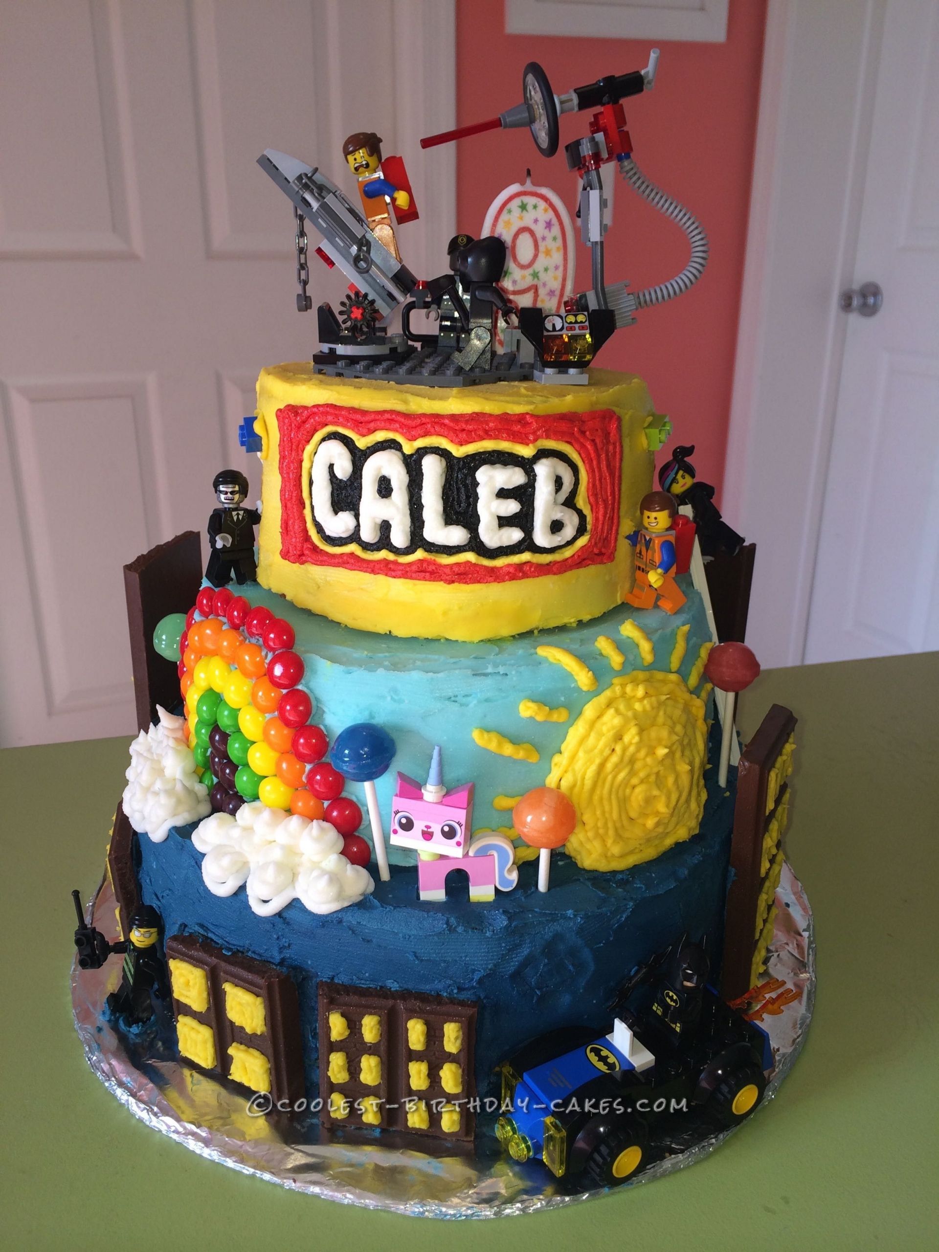 Lego Movie Birthday Cake
 Coolest LEGO Movie Cake in 2019