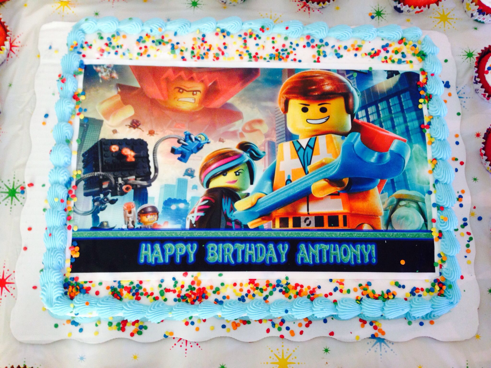 Lego Movie Birthday Cake
 Lego Movie Cake Jacks 5th Birthday