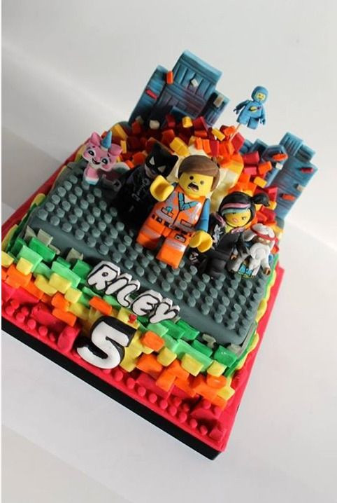 Lego Movie Birthday Cake
 Lego movie cake Birthday cake inspiration