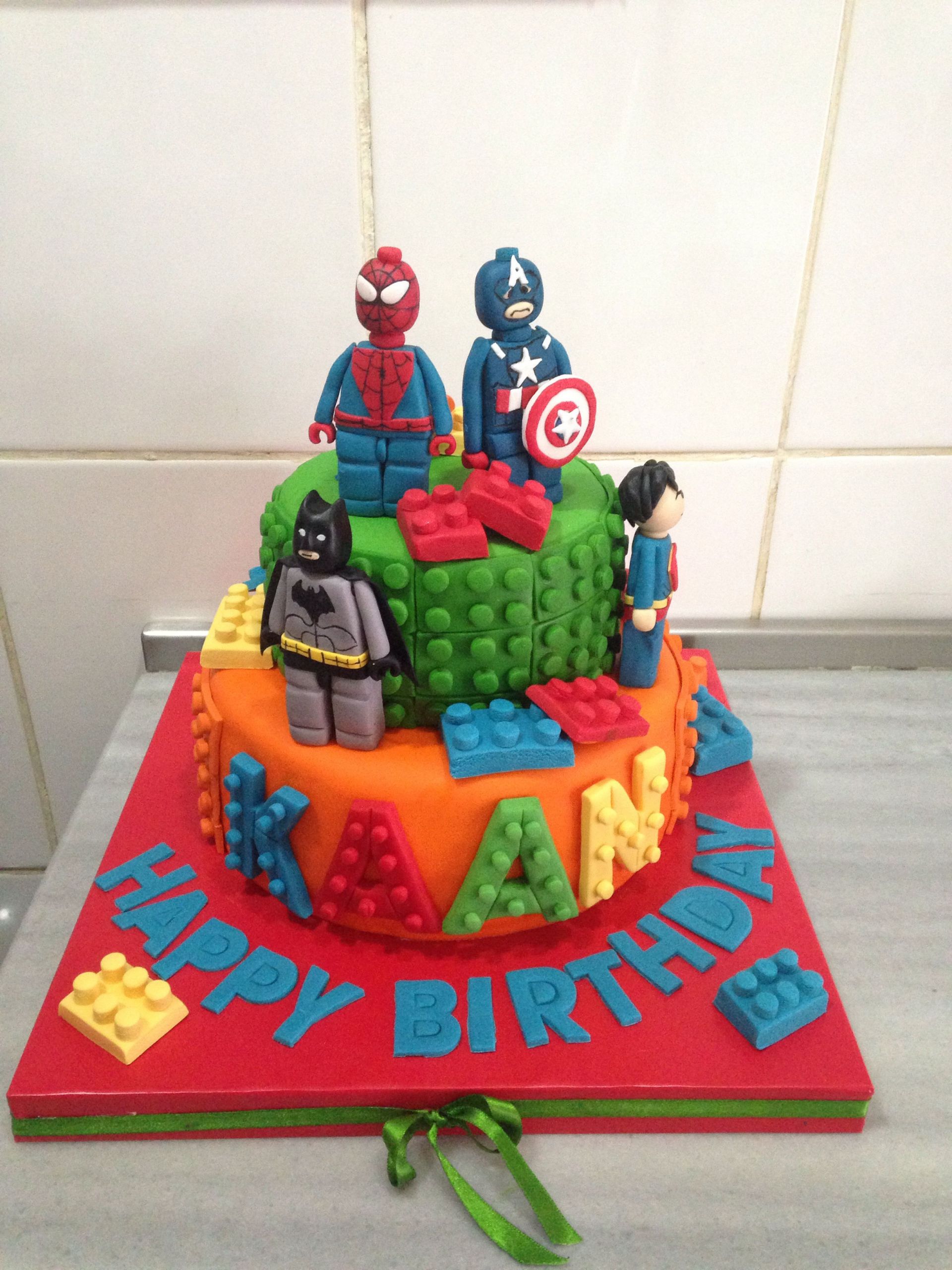 Lego Movie Birthday Cake
 Lego birthday cake