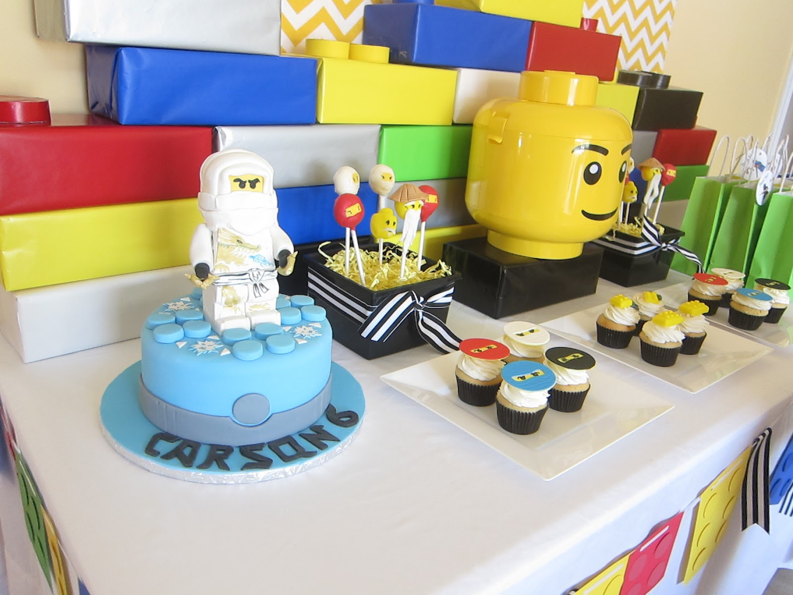 Lego Ninjago Birthday Party Supplies
 SimplyIced Party Details Lego Ninjago Birthday Party