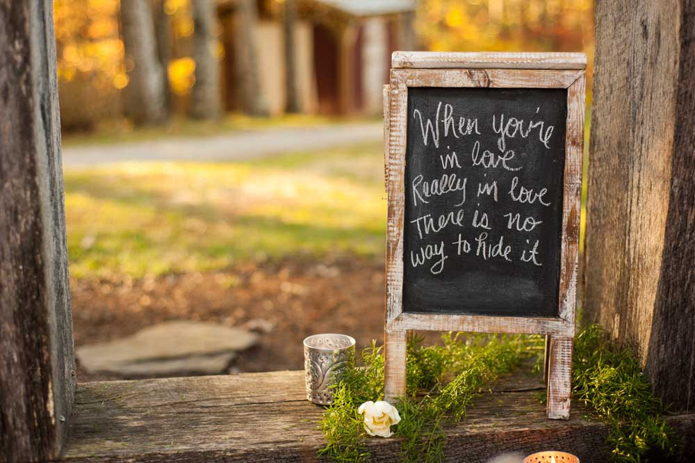 Lesbian Marriage Quotes
 Outdoor Mountain Wedding with Green and White Elements
